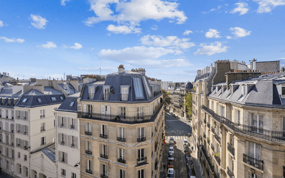 Vue sur les toits de Paris